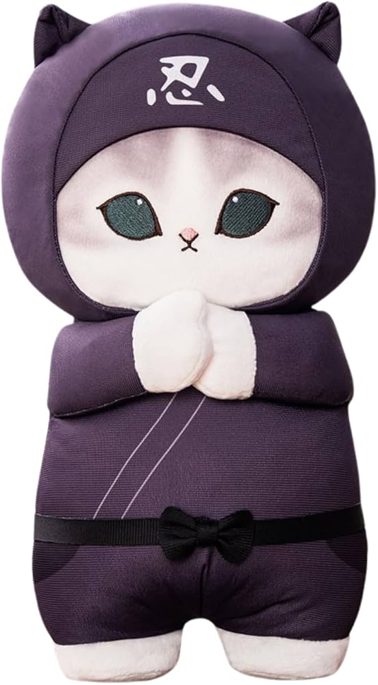 Amazon.co.jp: mofusand 忍者にゃん BIGぬいぐるみ モフサンド ぢゅの