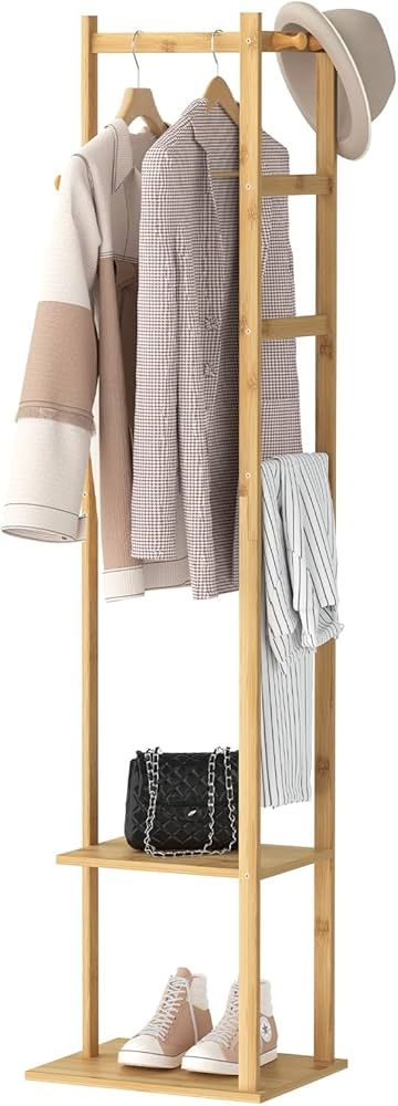 Amazon.co.jp: Susire ポールハンガー ハンガーラック スリム かばん