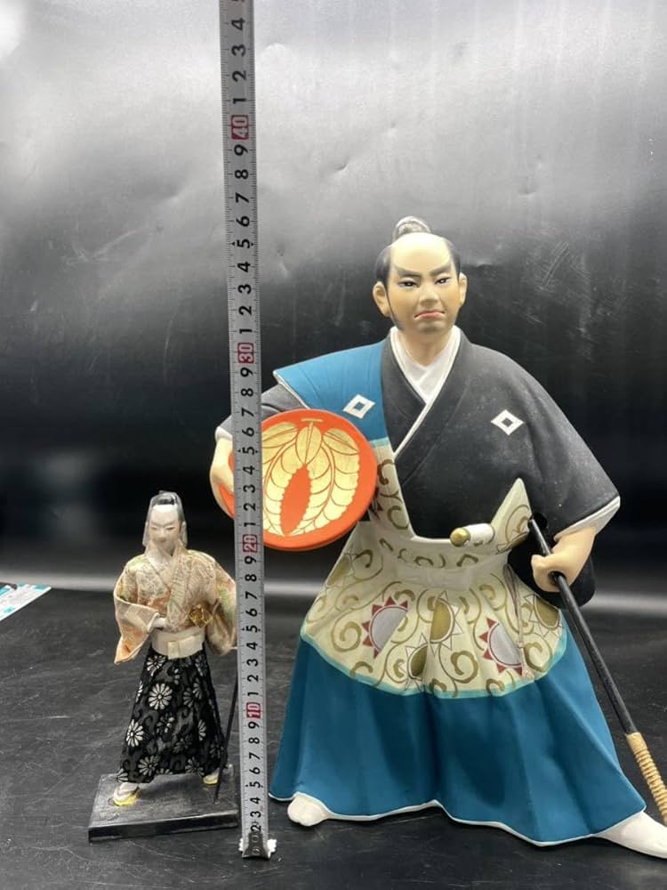 Amazon.co.jp: 博多人形 黒田武士 日本人形 陶器 和風 置物 インテリア
