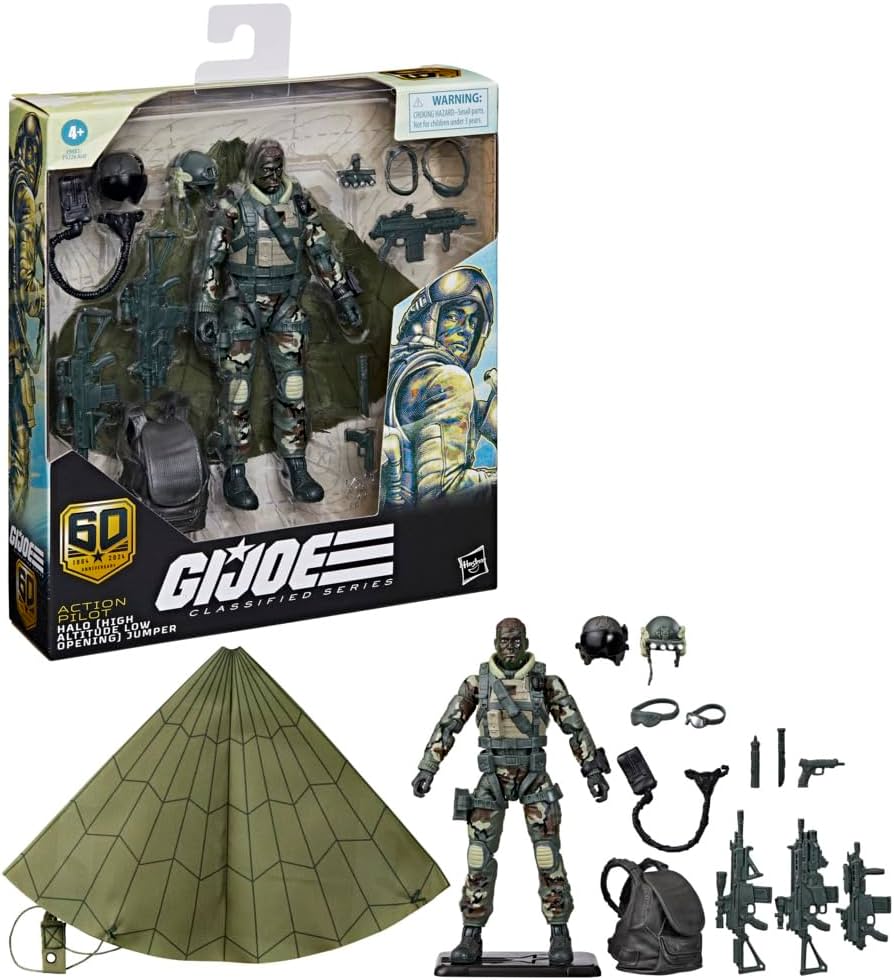 G.I. Joe Classified Series 60th Anniversary Action Pilot - HALO