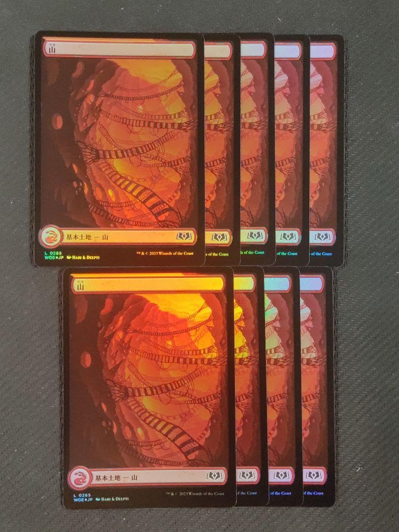 Amazon.co.jp: MTG エルドレインの森 フルアートFoil基本土地 日本語