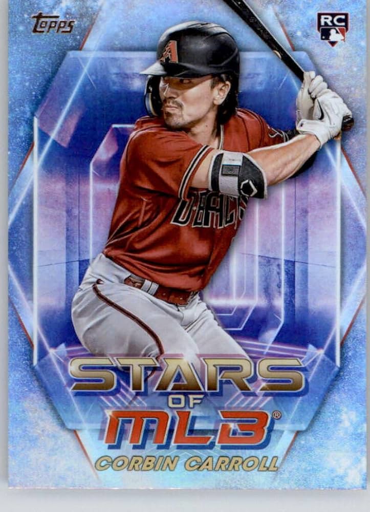 Amazon.com: 2023 TOPPS STARS OF THE MLB #SMLB-34 CORBIN CARROLL