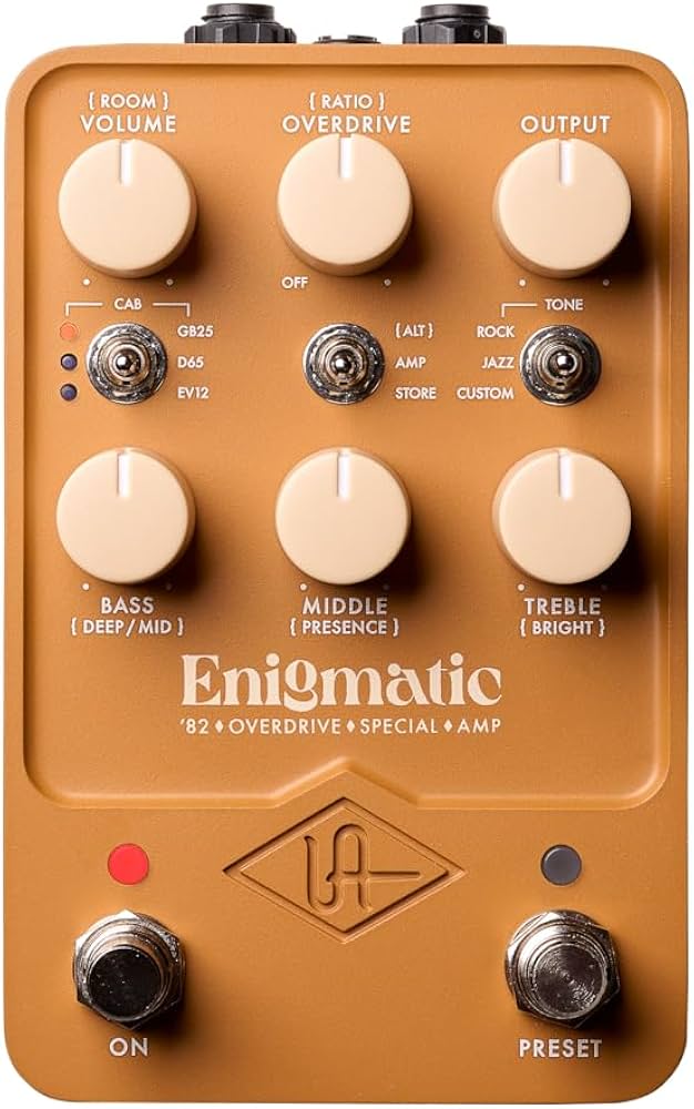 Amazon.com: Universal Audio Enigmatic 82 Effect Pedal : Musical