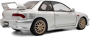 Amazon | ソリド 1/18 スバル インプレッサ 22B 1998 シルバー 右