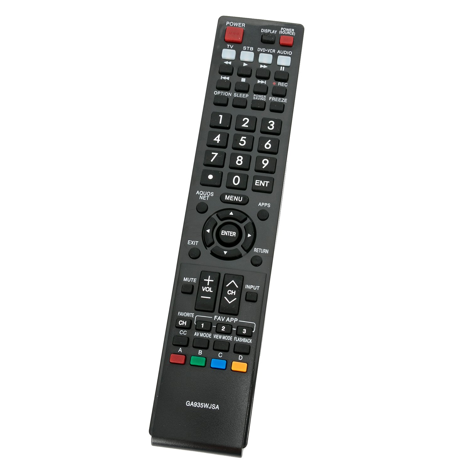 Amazon.com: GA935WJSA Replacement Remote Control fit for Sharp