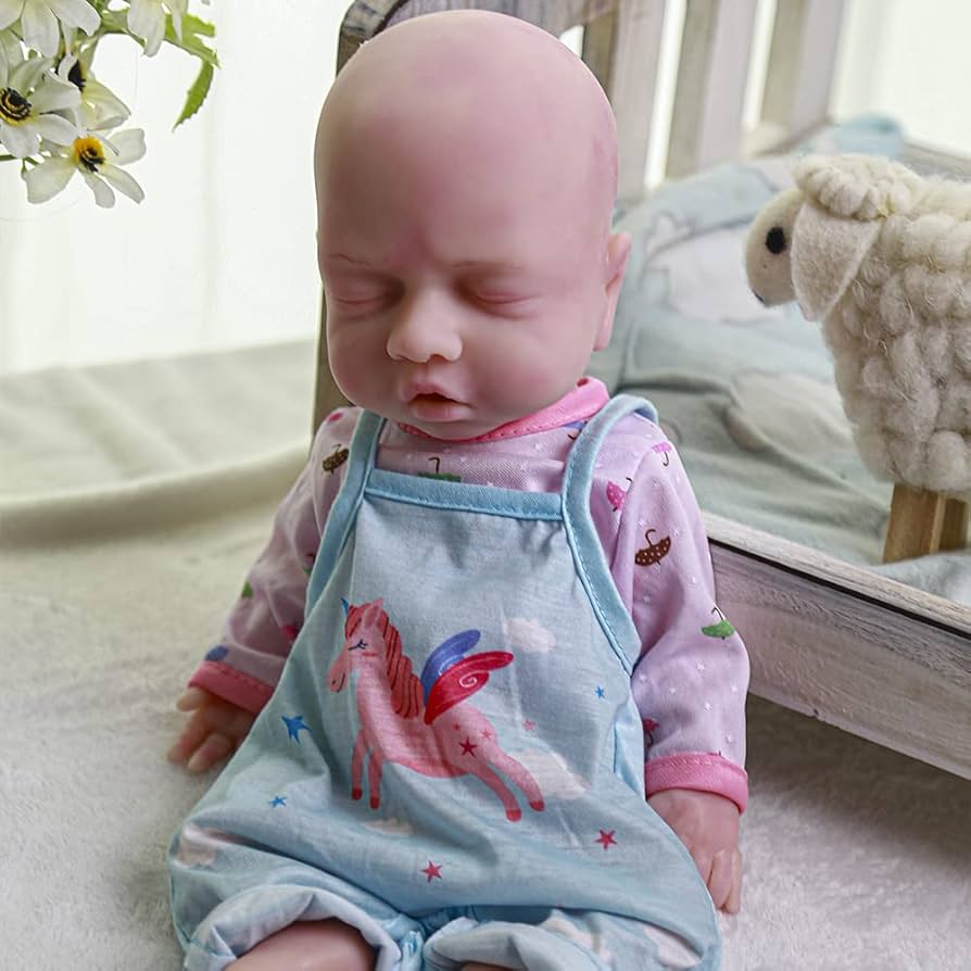 Amazon | 新生児人形 フルシリコン製ベビードール 本物のリボーン