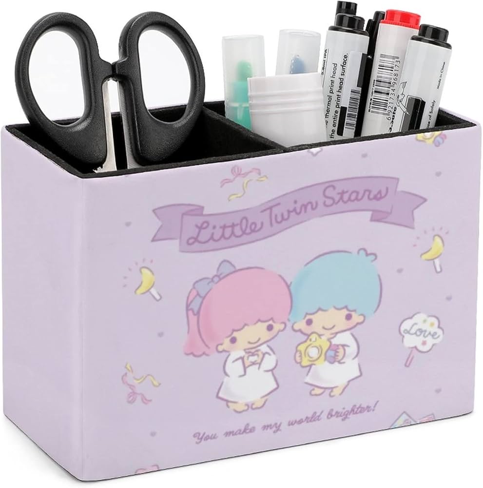 Amazon.co.jp: リトルツインスターズ キキララ PUレザー筆立て ペン