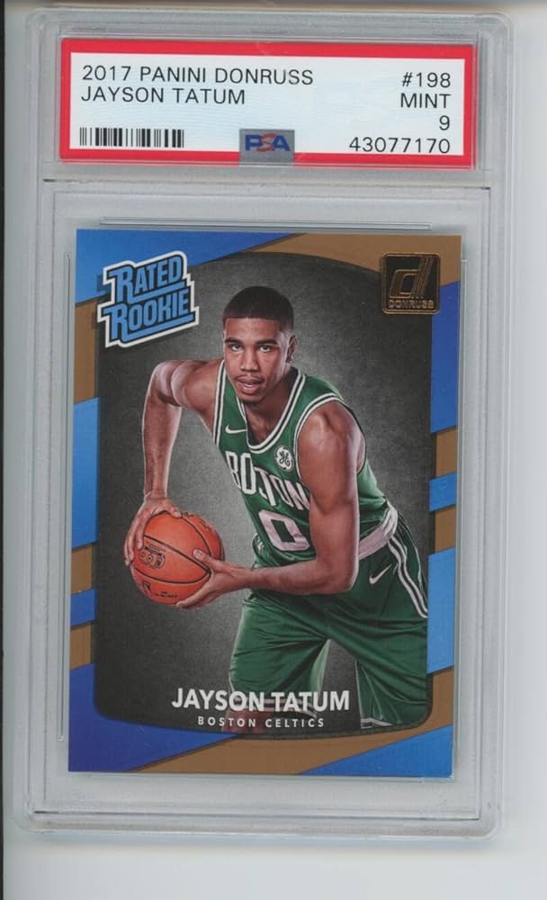 Amazon.com: 2017-18 Panini Jayson Tatum #198 Donruss Jason Tatum