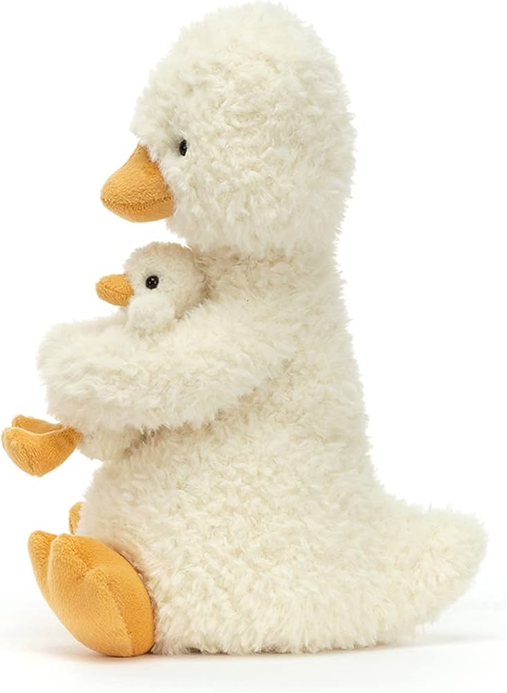 Amazon.co.jp: Jellycat Huddles アヒルのぬいぐるみ 10インチ