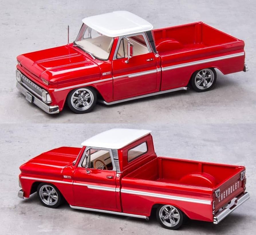 Amazon | サンスター 1/18 シボレー C10 1965 A1 | ミニカー・ダイ
