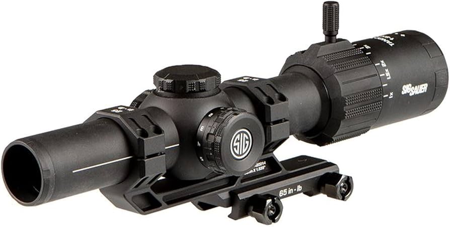 Amazon.co.jp: [SIG SAUER]TANGO MSR SCOPE 1-8X24MM 30MM SFP
