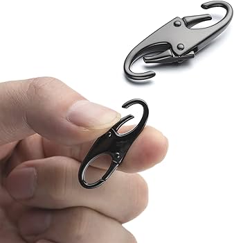 Amazon.com: Zpsolution Double Small Carabiner Clips - Zipper Clip