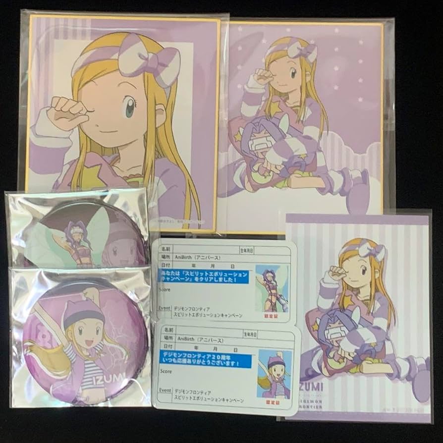 Amazon.co.jp: デジモンフロンティア 缶バッジ 織本泉 フェアリモン