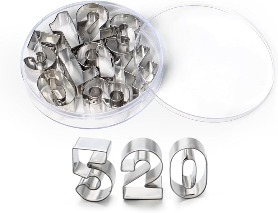 Amazon | ShengHai 数字抜き型 9個セット クッキー型 キャラ弁