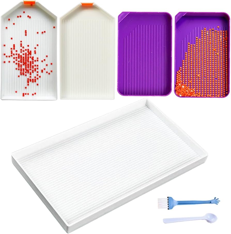 Amazon.co.jp: ダイヤモンドペインティングトレイ Lサイズ