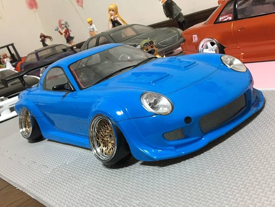 Amazon.co.jp: 1/10 マツダ RX-7 FD3S LED付き ラジコン ボディ ヨコモ