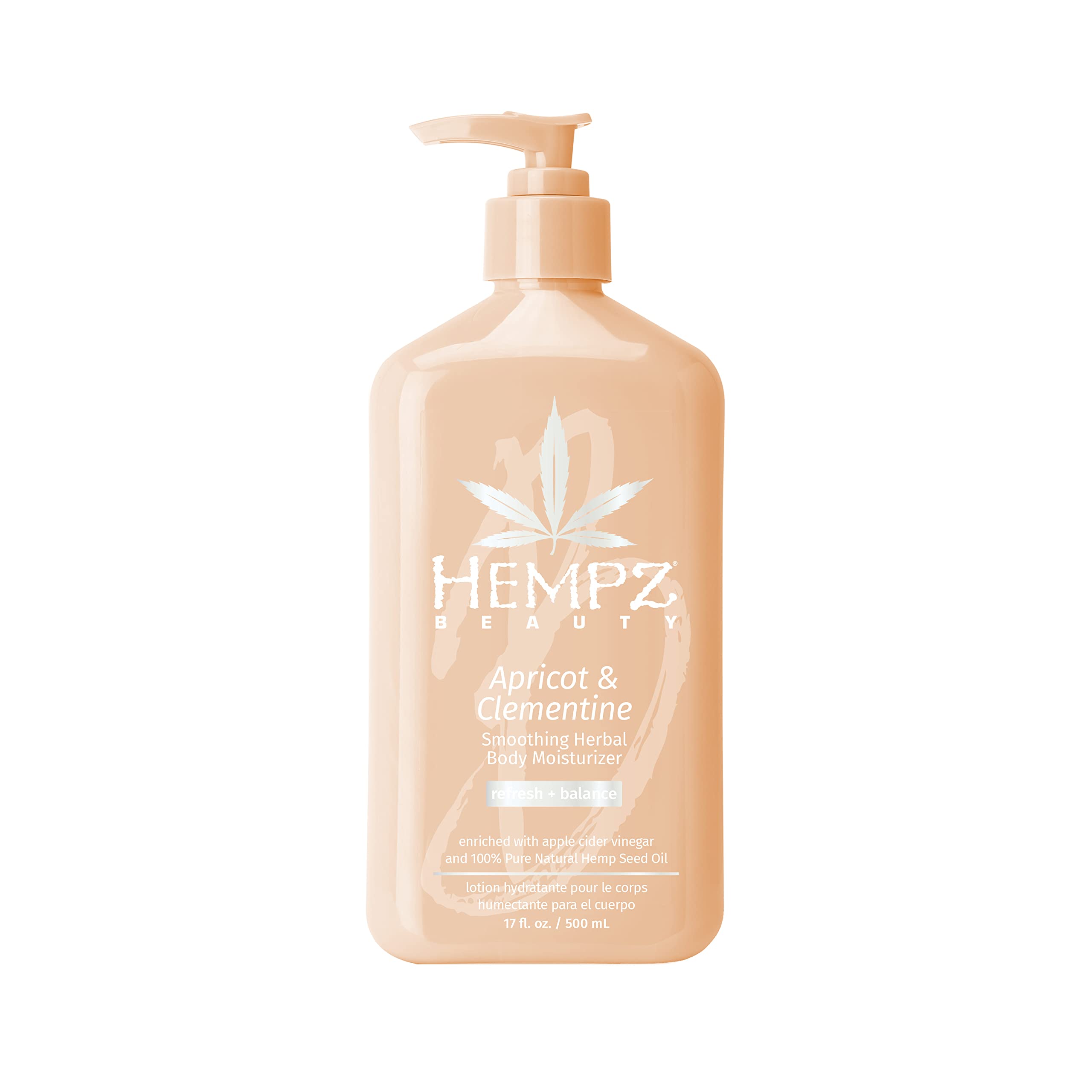 Amazon.com : Hempz Beauty Apricot & Clementine Moisturizer, 17 Fl