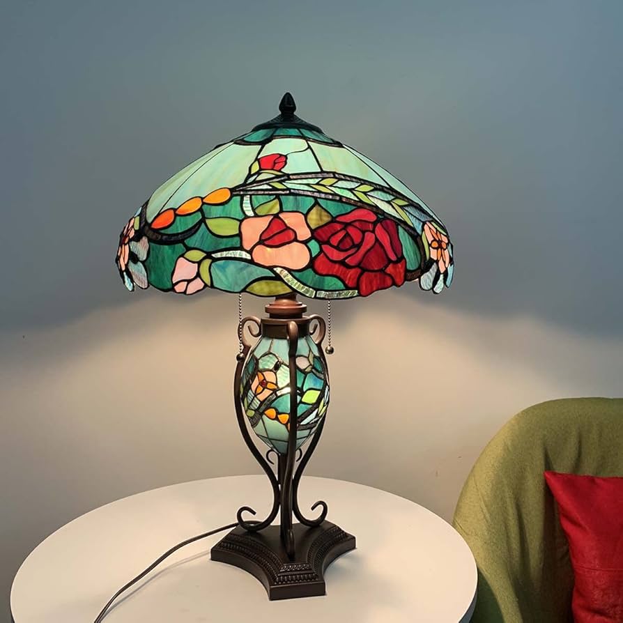 Amazon.co.jp : ステンドグラス テーブルランプ テーブルライト