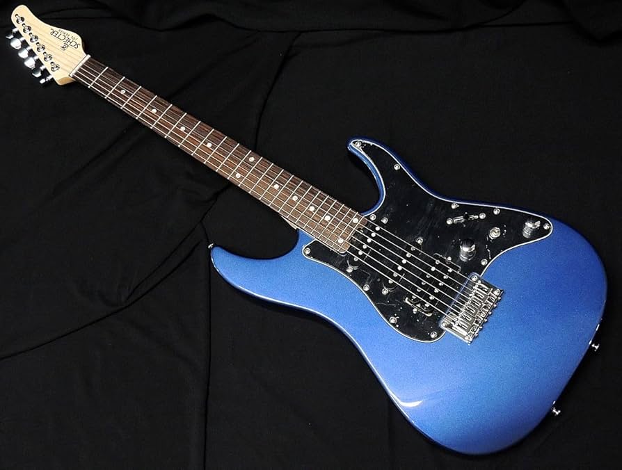 Amazon | SCHECTER OL-BH-FXD DBM Deep Blue Metallic シェクター