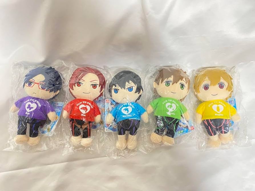 Amazon.co.jp: free ぬいぐるみ ぶすぬい 七瀬遙 松岡凛 橘真琴 葉月渚