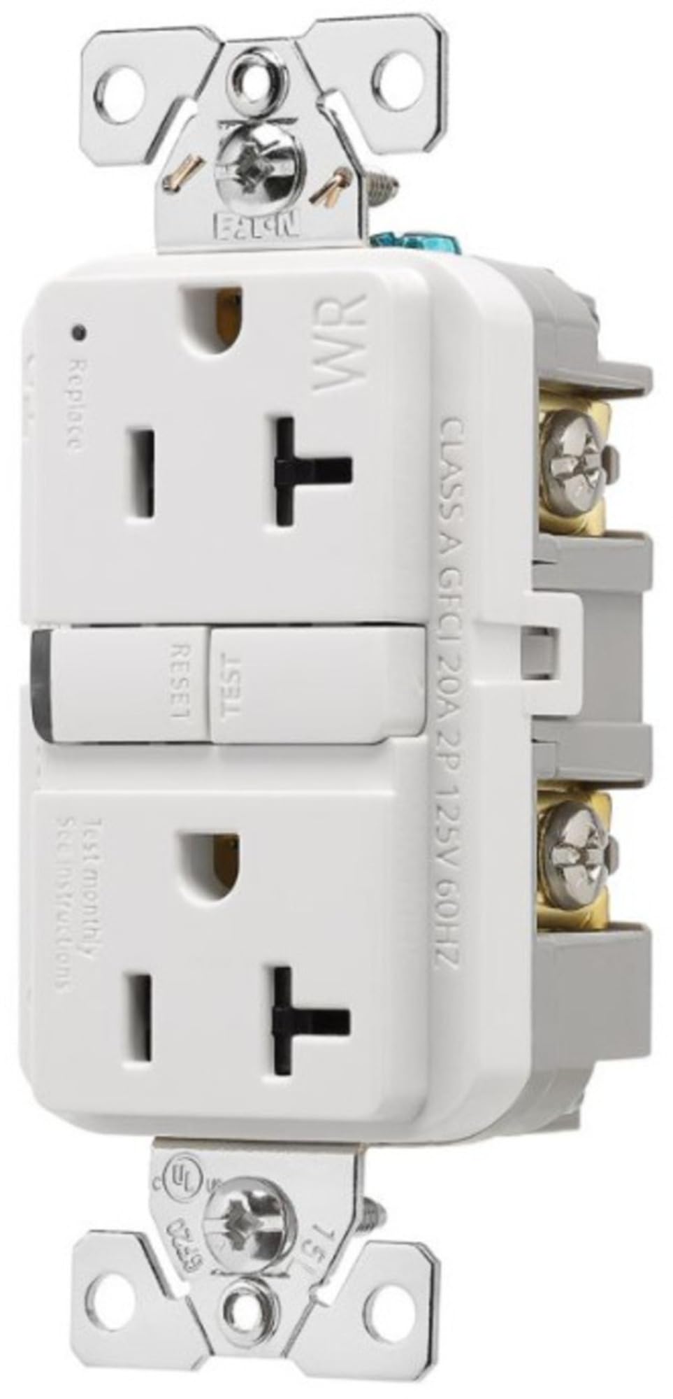 Cooper Wiring Devices Eaton TWRGF20W Tamper and Weather-Resistant