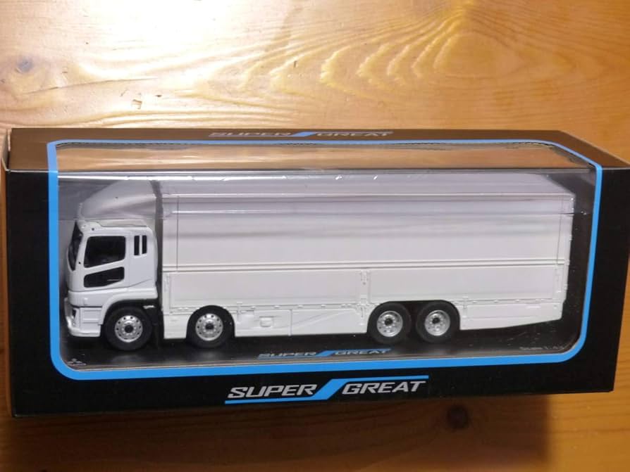 Amazon | 1/43 ホワイト ふそう 新型 スーパーグレート 1/43 トラック