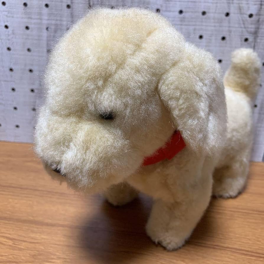 Amazon.co.jp: 昭和レトロ 動く、吠える わんちゃんぬいぐるみ : おもちゃ