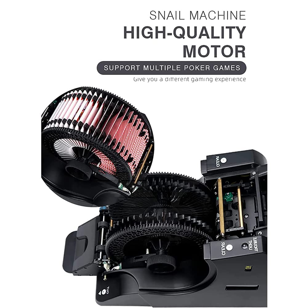 Amazon.co.jp: バカラ自動カードシャッフラーとディーラー、2イン1