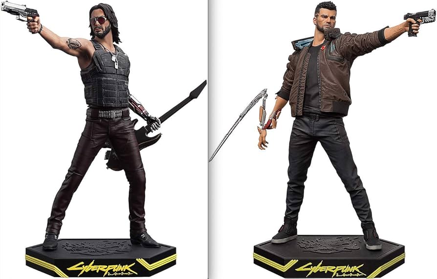 Amazon.co.jp: Cyberpunk 2077年 男性 V & ジョニー シルバーハンド