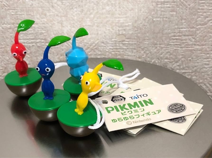 Amazon.co.jp: ピクミン ゆらゆらフィギュア 赤ピクミン 青ピクミン 黄