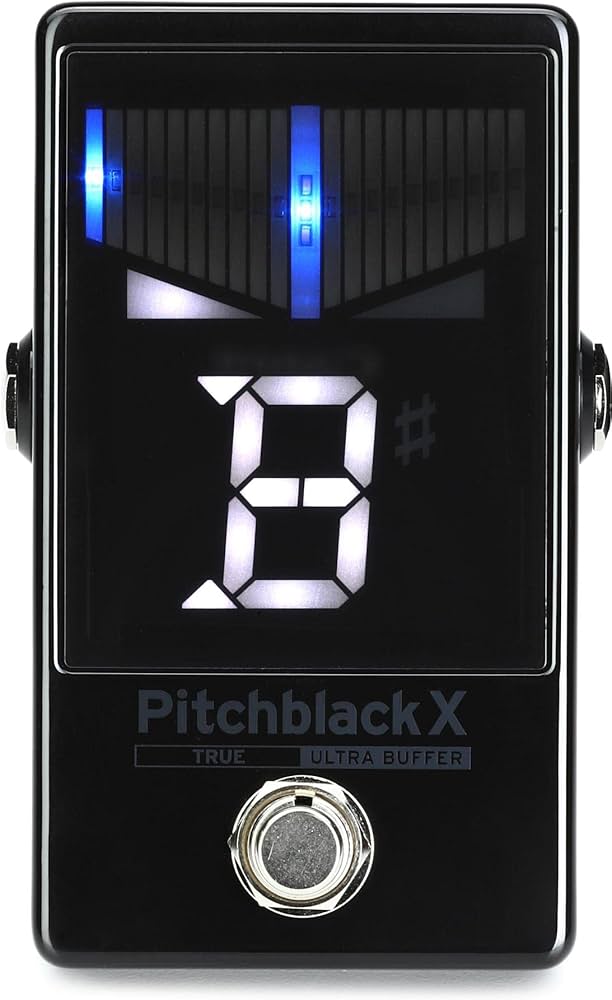 Amazon.com: Korg Pitchblack X Chromatic Guitar Pedal Tuner w/ Four