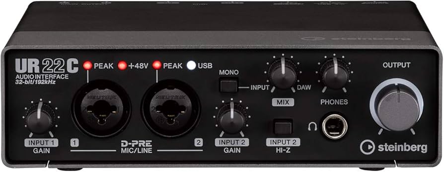 Amazon.co.jp: STEINBERG / UR22C USB3.0 コンデンサーマイクセット