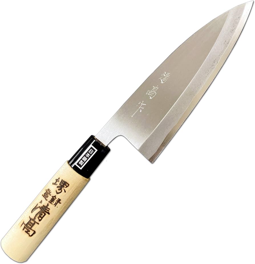 Amazon | 清高印 出刃包丁 150mm 日本製（堺市）本刃付 日本刃物鋼