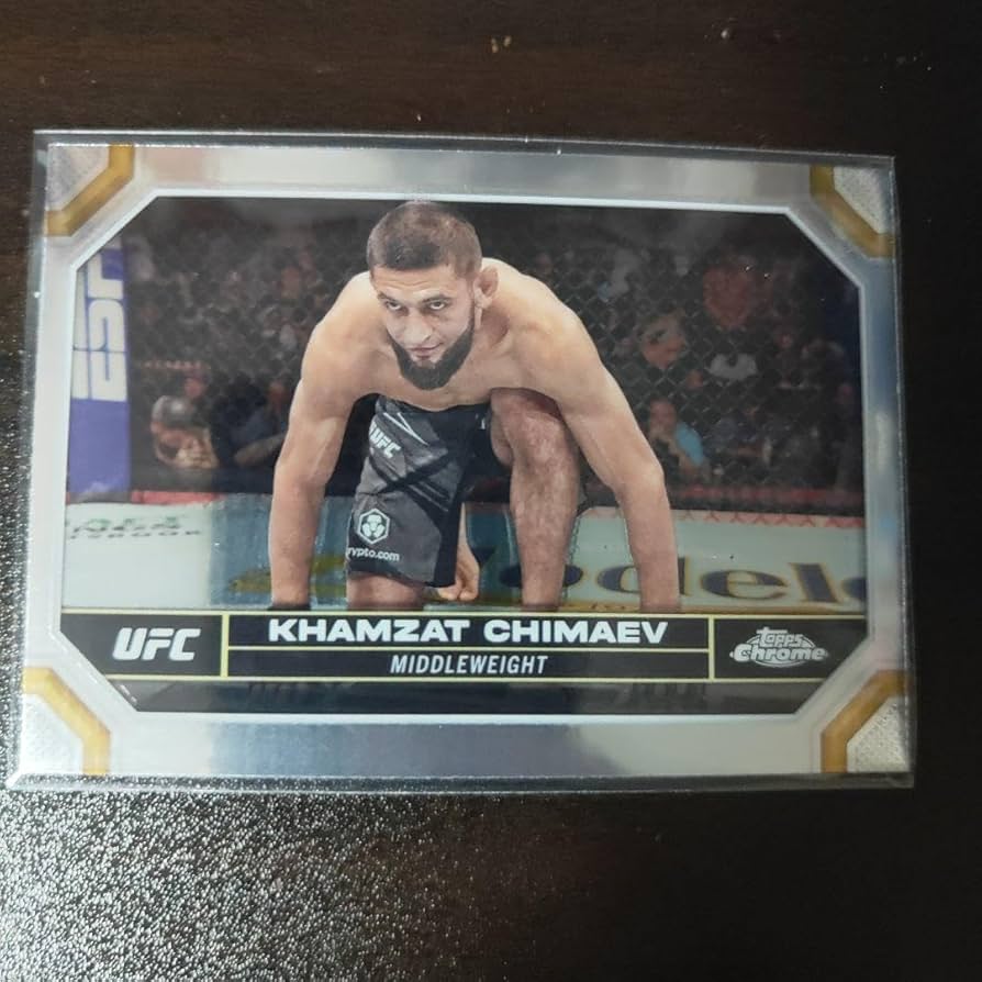 Amazon.co.jp: UFC カムザットチマエフ 114 ベースカード : おもちゃ