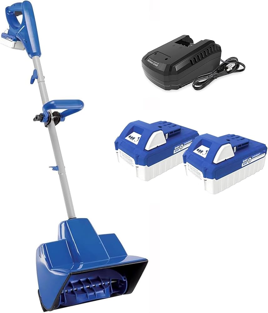 Amazon.co.jp: 電動除雪機 充電式（バッテリー式） 24V/4.0Ah