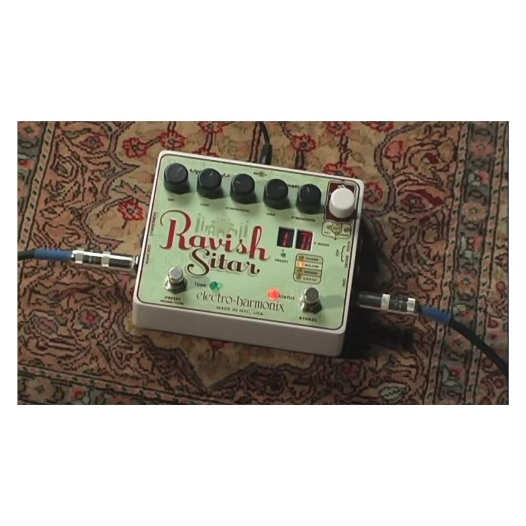 Amazon.com: Electro-Harmonix Ravish Sitar Emulator Pedal : Musical
