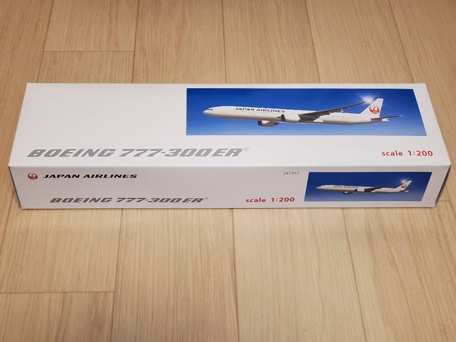 Amazon.co.jp: JAL ボーイング777-300ER 1200 モデルプレーン : おもちゃ