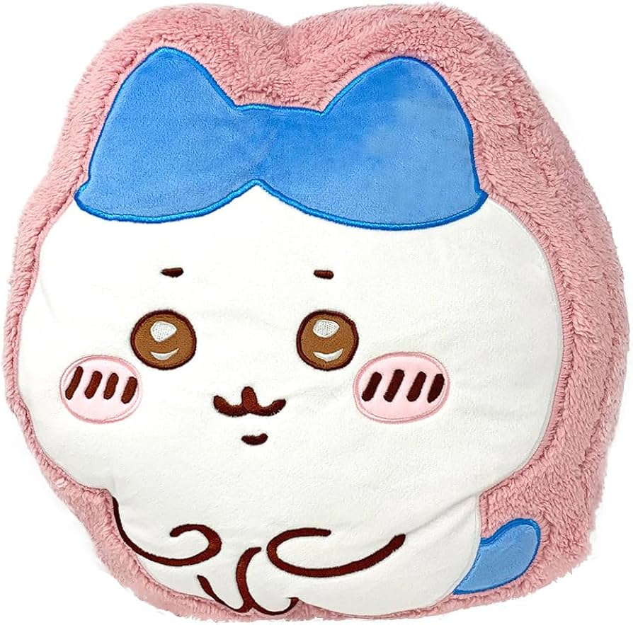 Amazon.co.jp: かわいく体育座り ちいかわ ダイカット クッション 約