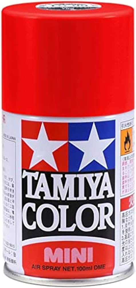 Amazon | タミヤ タミヤスプレー TS-85 ブライトマイカレッド 模型用