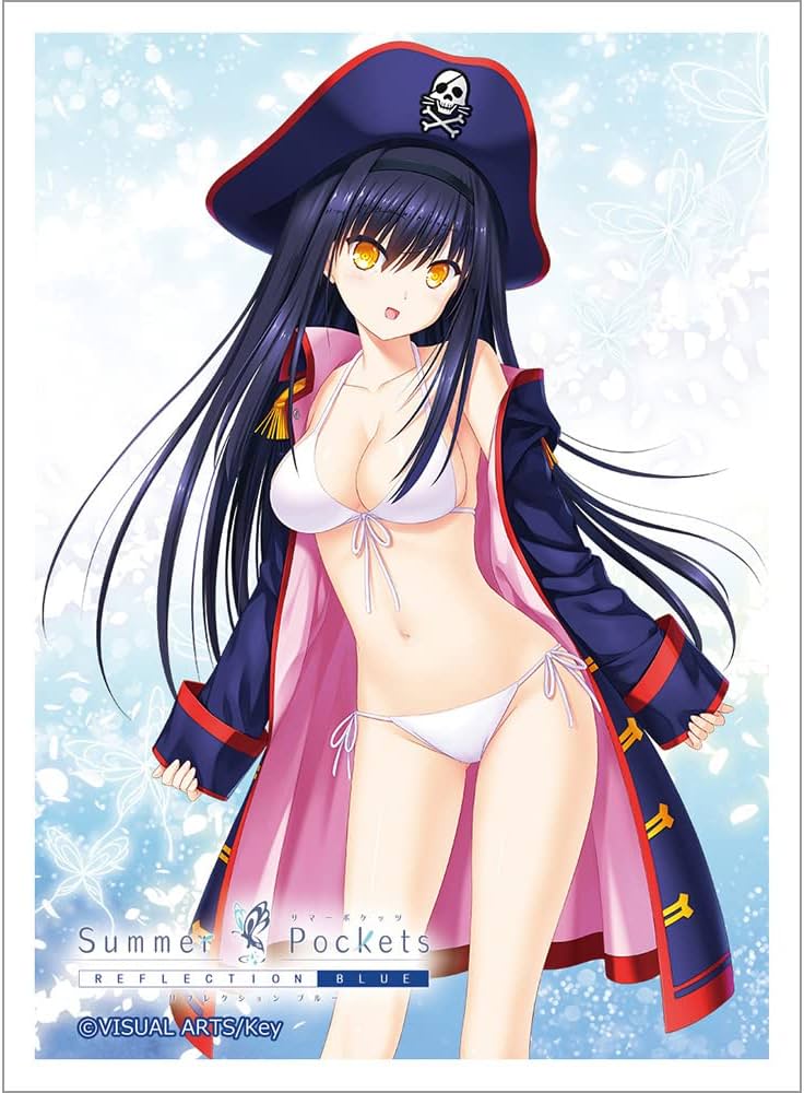 Amazon | カーテン魂 Summer Pockets REFLECTION BLUE スリーブ 久島鴎