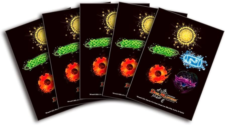 Amazon | デュエル・マスターズ DXカードスリーブ 5大文明ver