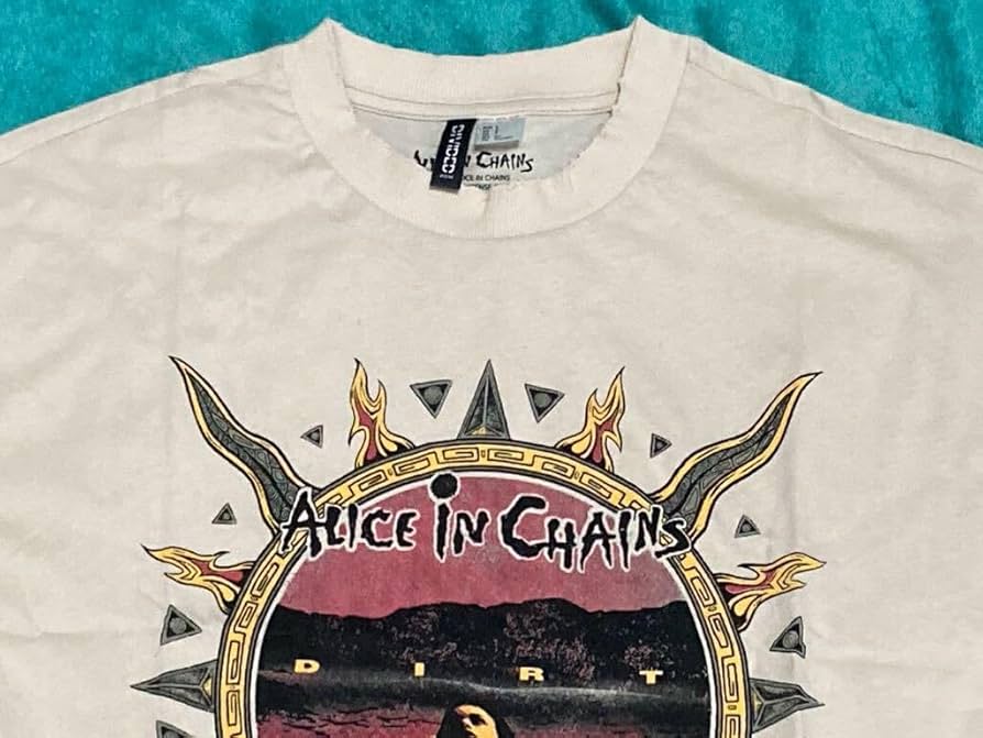 Amazon.co.jp: ALICE IN CHAINS アリス イン チェインズ Tシャツ H&M