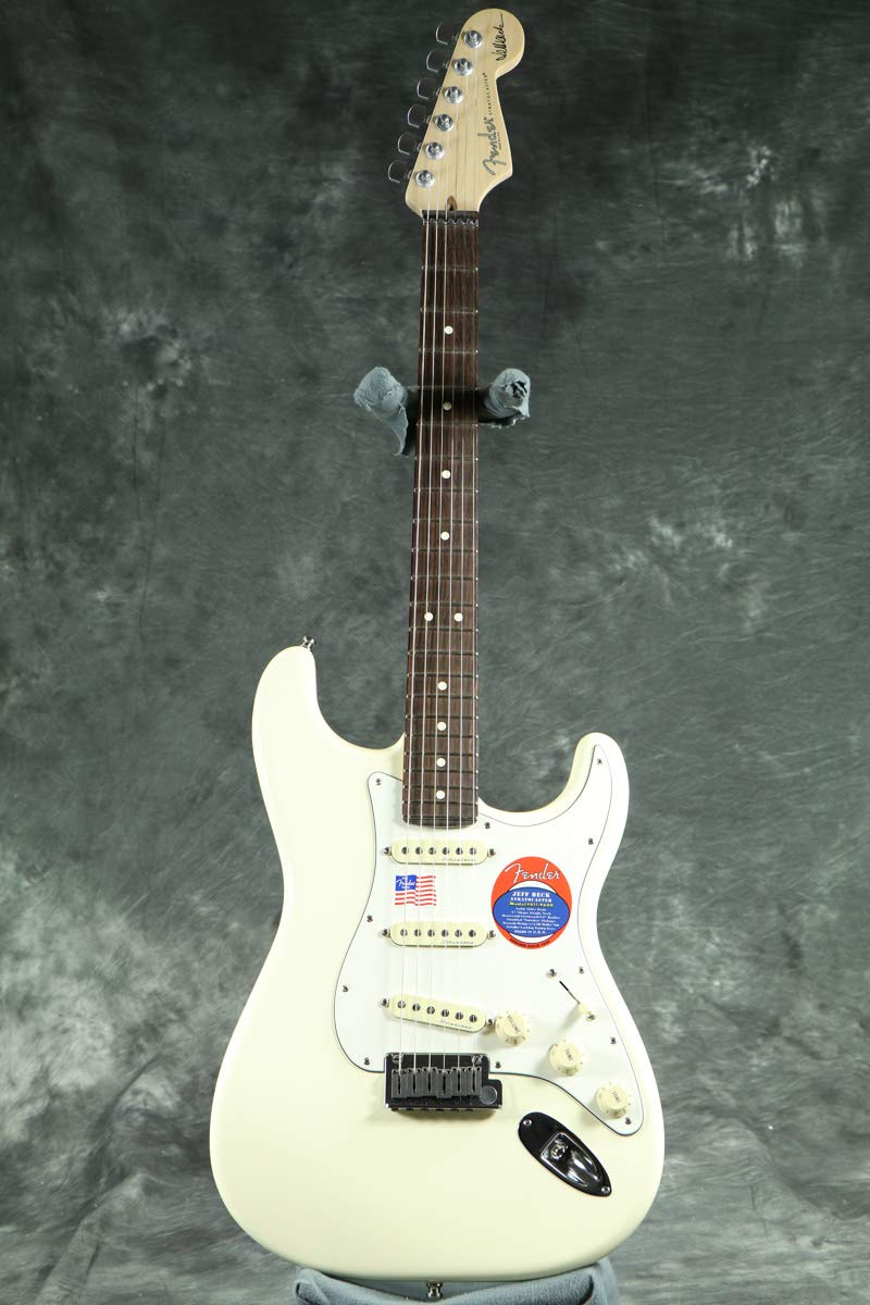 Amazon | Fender エレキギター JEFF BECK STRATOCASTER® OLYMPIC WHITE