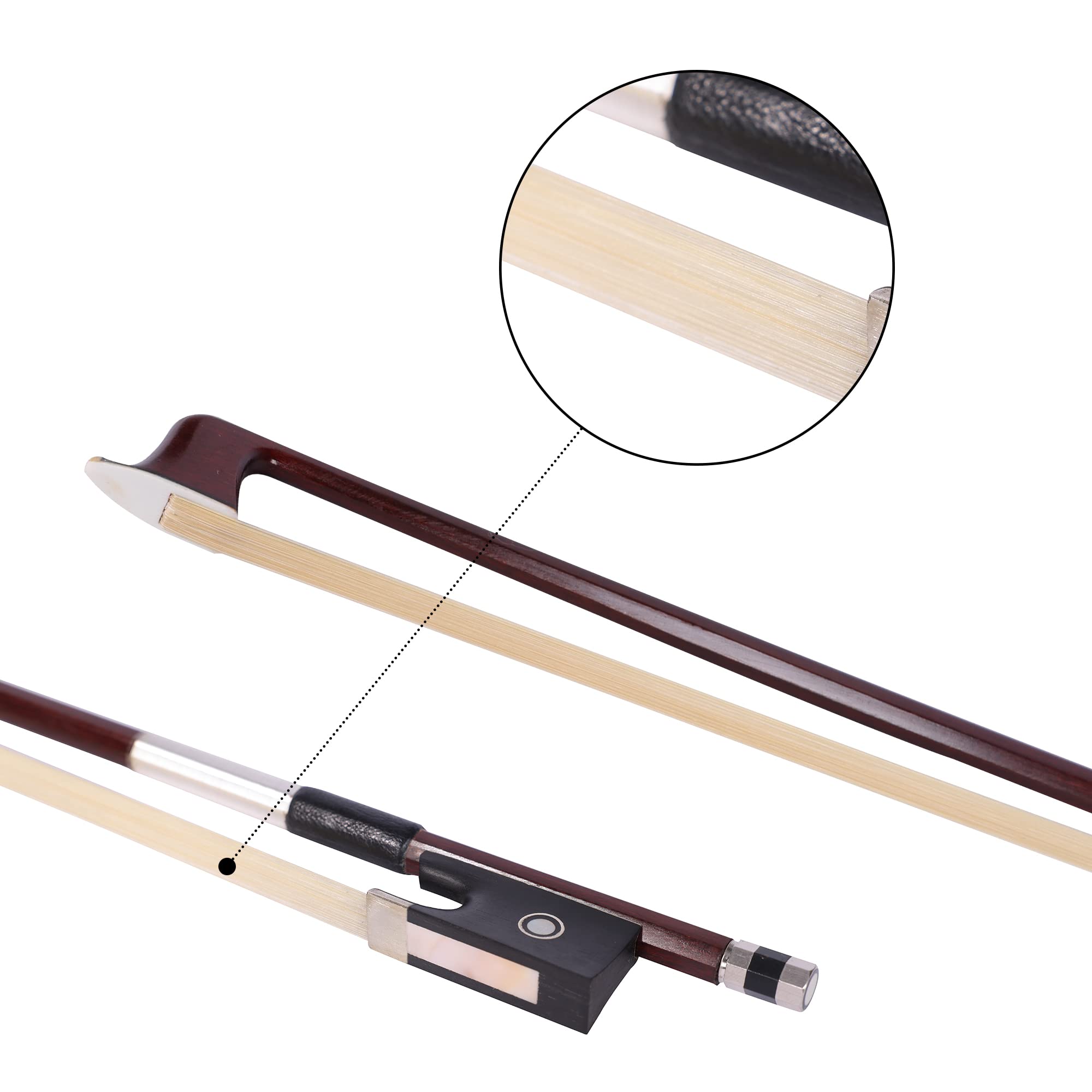 Amazon | ADM バイオリン フルサイズ4/4 艶消し 初心者入門セット