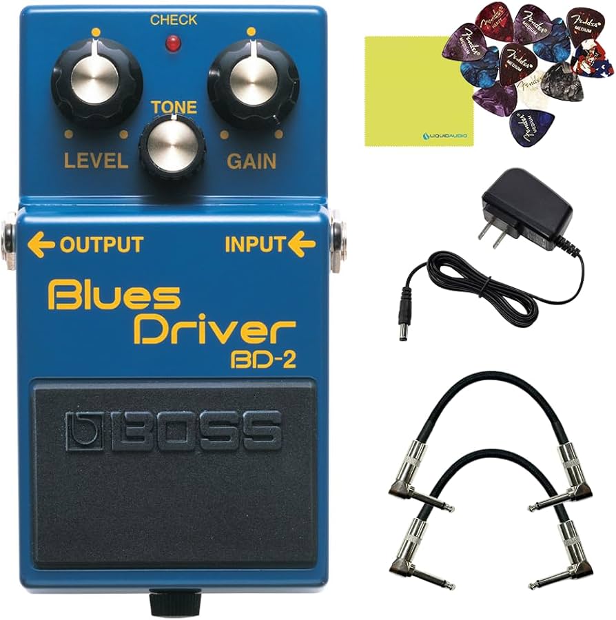 Amazon.com: Boss BD2 Blues Driver Pedal Bundle with 2x Strukture