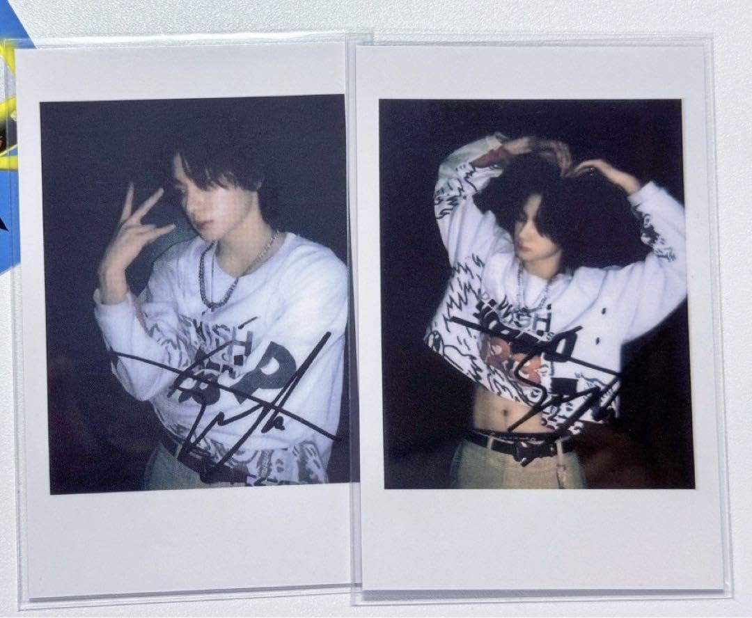 THE BOYZ サイン入りポラロイドTHE STEALER チェキジュヨン