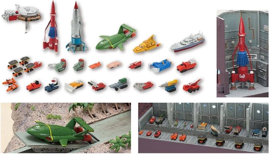 Amazon | デアゴスティーニ サンダーバード秘密基地 約703mm ABS&PVC製