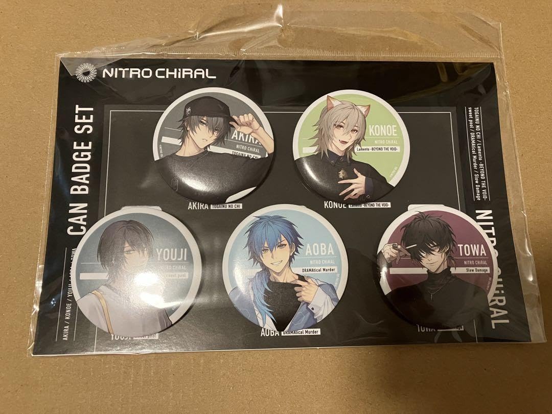 NITRO CHiRAL Space A la mode 缶バッジ トワ