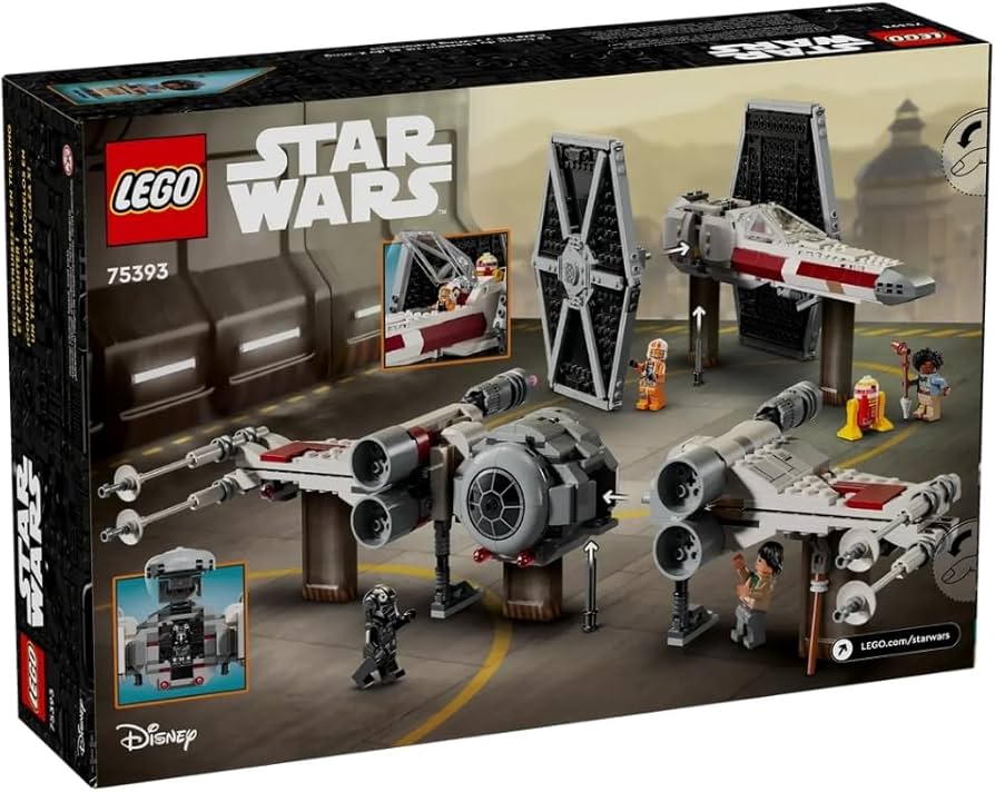 Amazon.com: LEGO 75393 Star Wars Mashup aus TIE Fighter & XWing