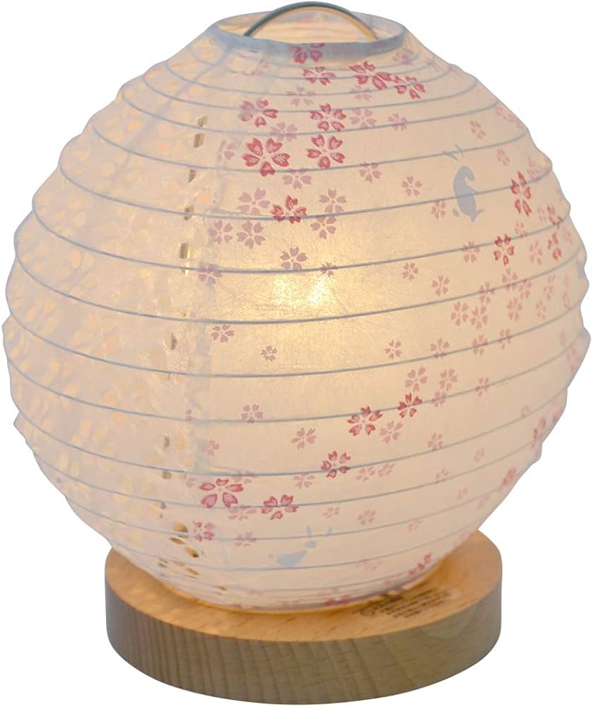 美濃和紙 和風 スタンド型フロアライト kuku クク 透かし梅×小梅白